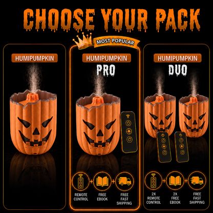 HumiPumpkin™ Halloween Mist Diffuser